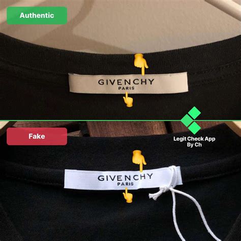 givenchy paris t shirt real vs fake|is givenchy real.